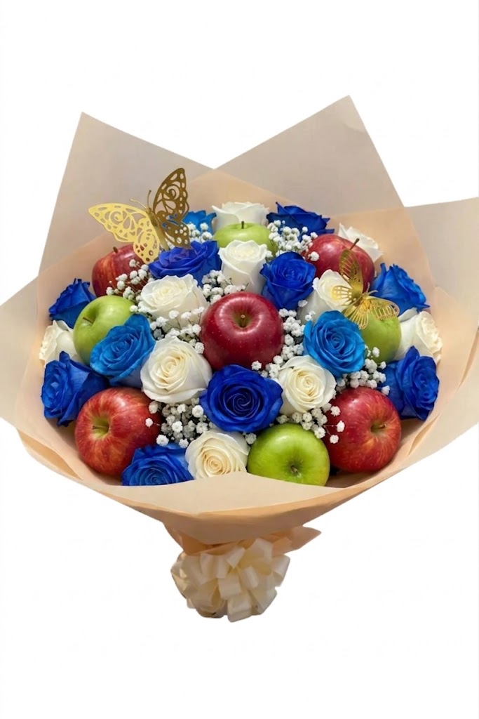 Flores para el día del padre con fruta en Guayaquil - Floreria DIFIORI Guayaquil